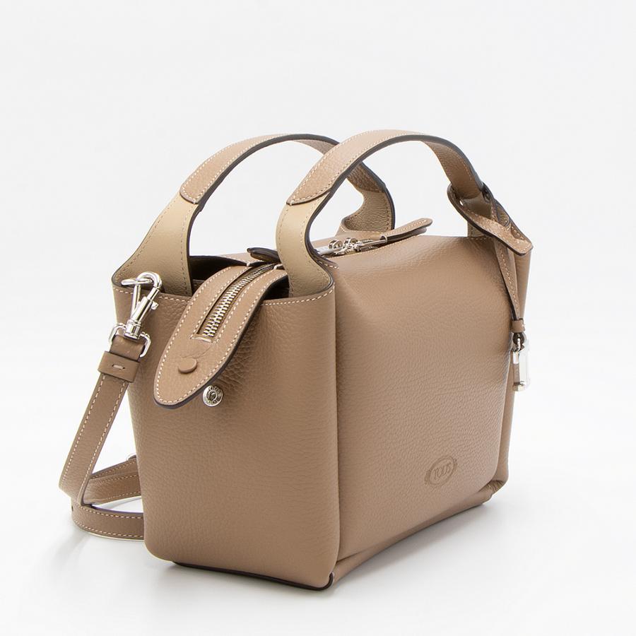 TOD'S トッズ トートバッグ(2WAY仕様) レザー バウレット バッグ TOD'S トッズ トートバッグ(2WAY仕様) レザー バウレット バッグ