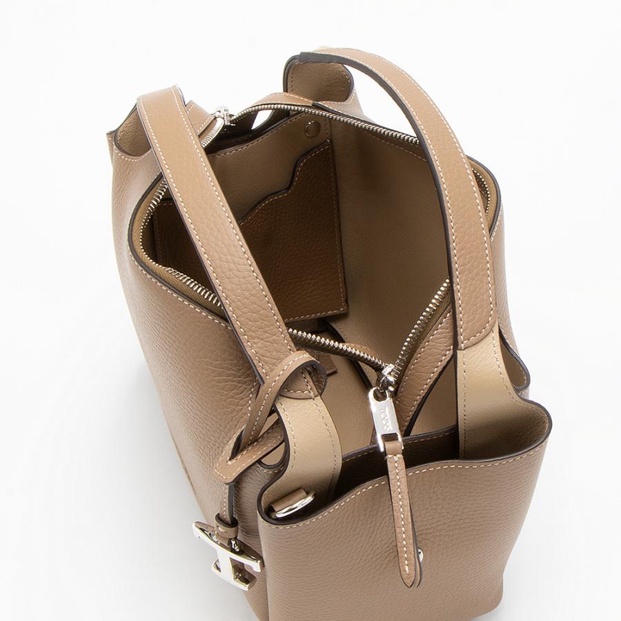 TOD'S トッズ トートバッグ(2WAY仕様) レザー バウレット バッグ TOD'S トッズ トートバッグ(2WAY仕様) レザー バウレット バッグ