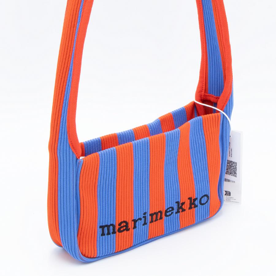 marimekko Piccolo ショルダーバッグ ブルー×レッド marimekko（マリメッコ） ミニショルダーバッグ ブルー×レッド Mini