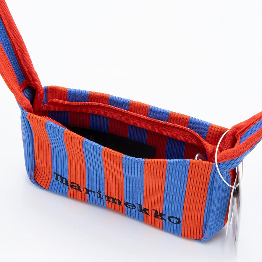 marimekko（マリメッコ） ミニショルダーバッグ ブルー×レッド Mini