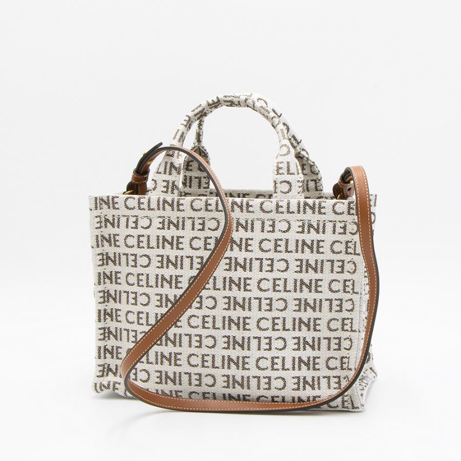 CELINE（セリーヌ） トートバッグ ナチュラル/タン スモールカバタイス 