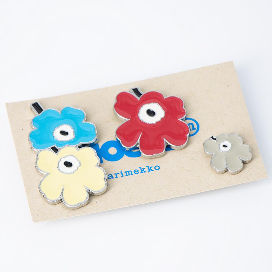marimekko マリメッコ ピンブローチ ピンバッチ セット Pumpuli