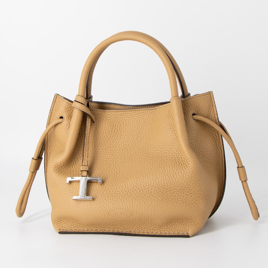し*も様 【トッズ】ベージュ バック 未使用新品 トッズ TOD'S TODS バッグ T CASE T TIMELESS XBWTSTI0100XPR （C600