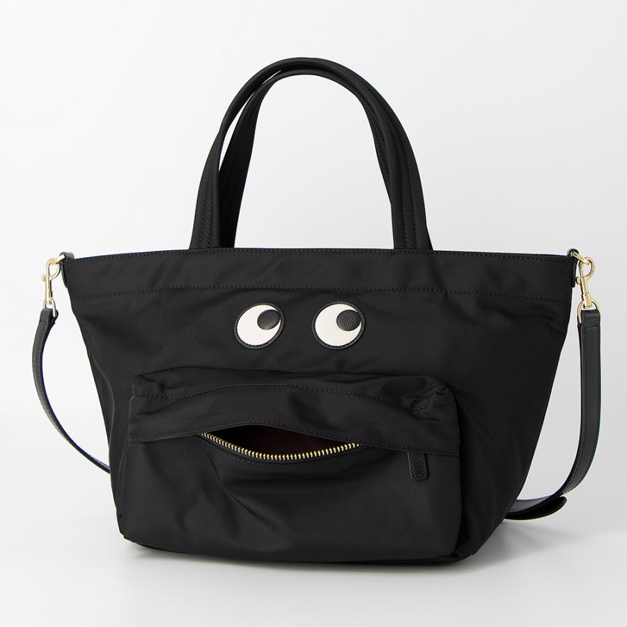 【極美品】アニヤハインドマーチ トート ナイロン アイズ ANYA HINDMARCH（アニヤ・ハインドマーチ） トートバッグ アイズ