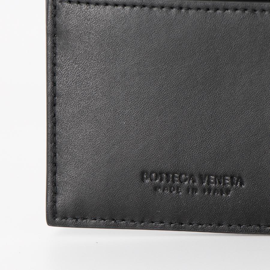 ボッテガヴェネタ BOTTEGA VENETA カードケース スリムロングウォレット カセット CASSETTE 749460 VBWD3 8803 BLACKの画像