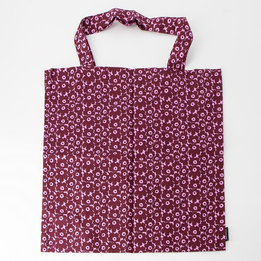 marimekko（マリメッコ） トートバッグ ピンク×ディープレッド