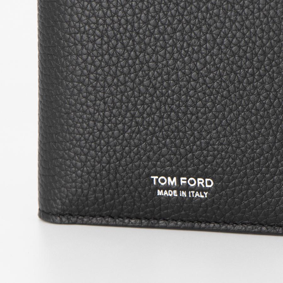 トムフォード TOM FORD 2つ折り長財布(小銭入れ付き) ブラック Y0251 LCL158S 1N001 BLACKの画像