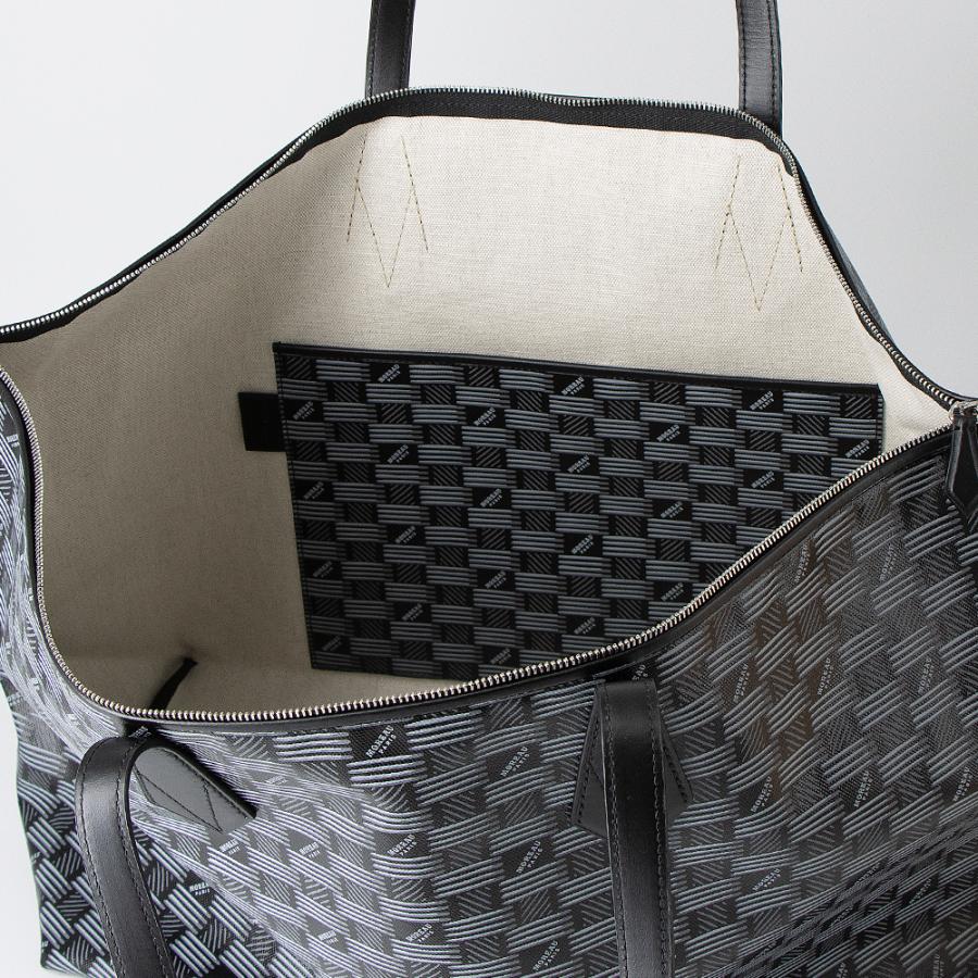 モロー MOREAU トートバッグ ラージ LOUIS MOREAU VOGUE TRAVEL L 1882 BKNA BLACK/NATURALの画像