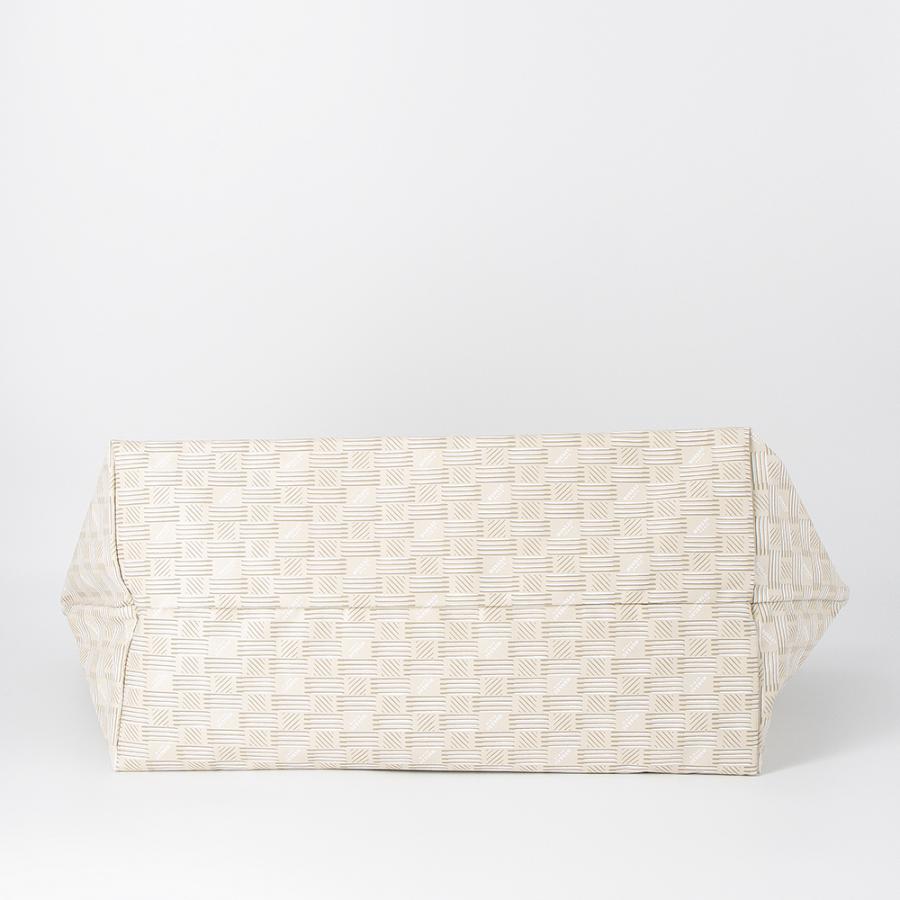モロー MOREAU トートバッグ ラージ LOUIS MOREAU VOGUE TRAVEL L 1882 CRNA CREAM/NATURALの画像