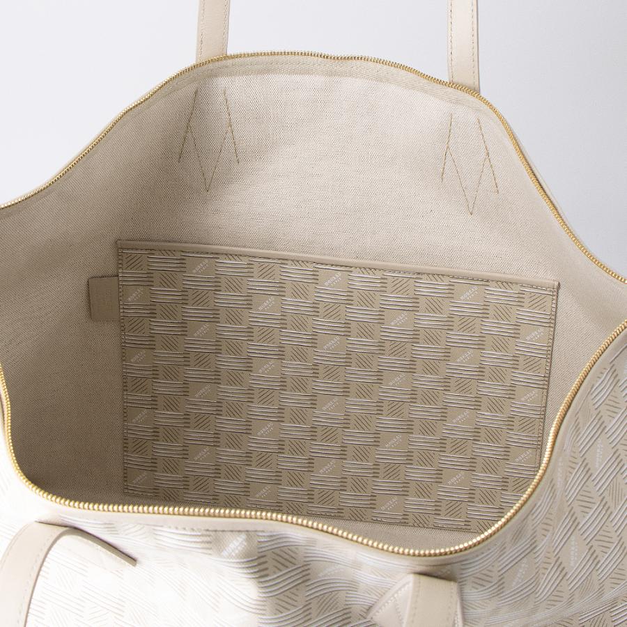 モロー MOREAU トートバッグ ラージ LOUIS MOREAU VOGUE TRAVEL L 1882 CRNA CREAM/NATURALの画像