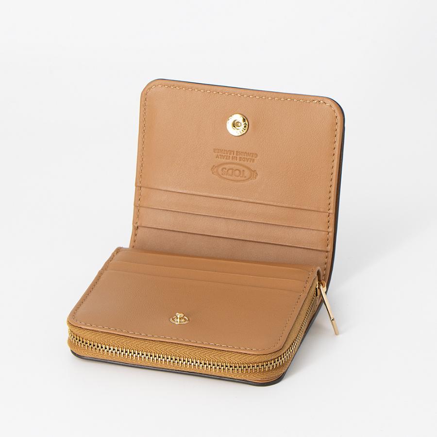 TOD'S（トッズ） TOD'S 2つ折り財布(小銭入れ付き) ブラウン
