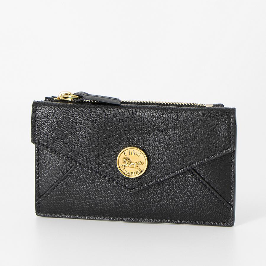Chloe（クロエ） フラグメントケース グレインレザーカードスロット