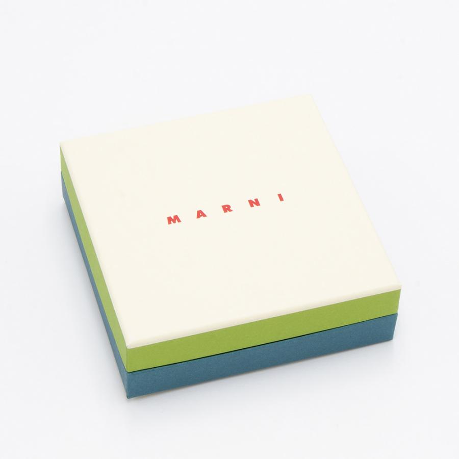 マルニ MARNI 3つ折り財布(小銭入れ付き) PFMO0105U2 P6533 00N99 BLACKの画像