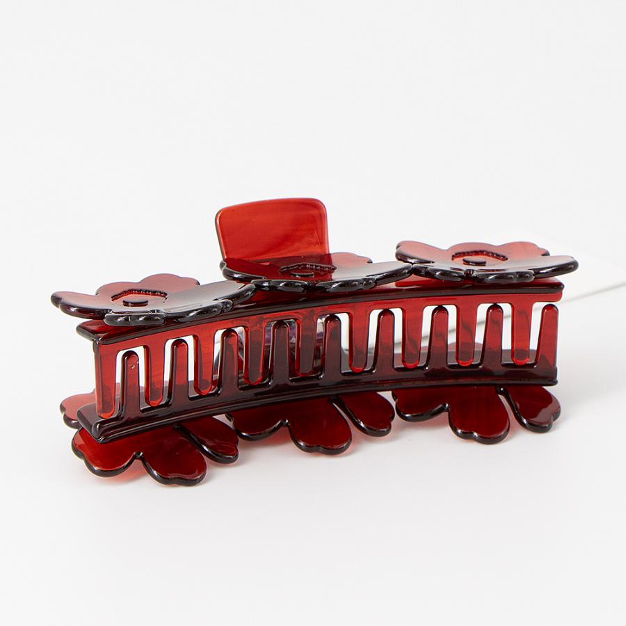 marimekko（マリメッコ） ヘアクリップ ミニ ウニッコ マルチレッド