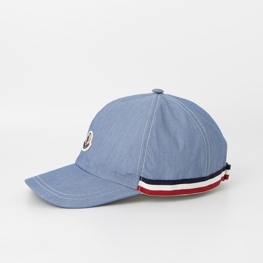 モンクレール キッズ MONCLER KIDS ベースボールキャップ ナイロンシャンブレー 3B000 12 599EY 715の画像