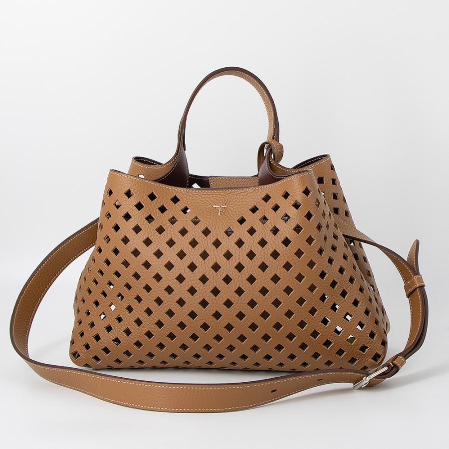 TOD'S（トッズ） トートバッグ(2WAY仕様) スモール Tタイムレス