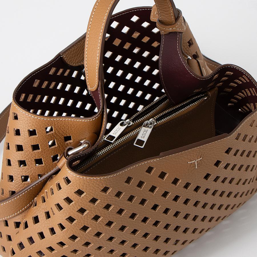 TOD'S（トッズ） トートバッグ(2WAY仕様) スモール Tタイムレス