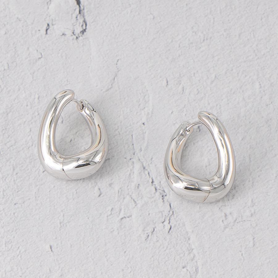 TOM WOOD（トムウッド） ピアス シルバー ツイストフープ Twist Hoops