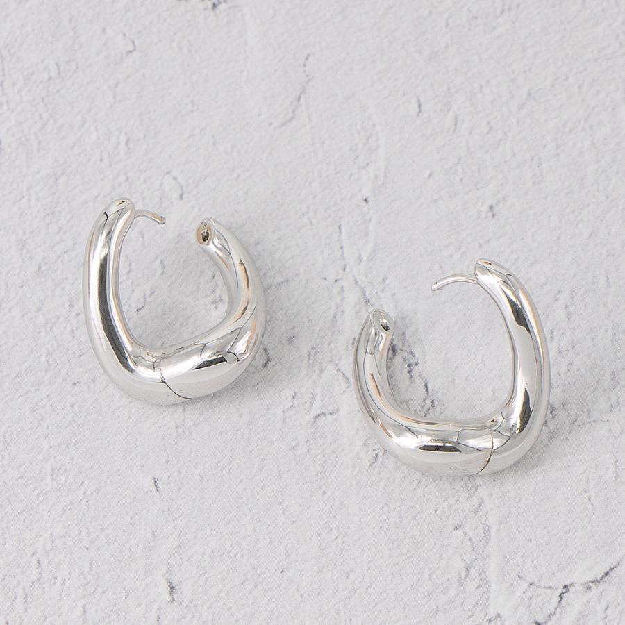 TOM WOOD（トムウッド） ピアス シルバー ツイストフープ Twist Hoops