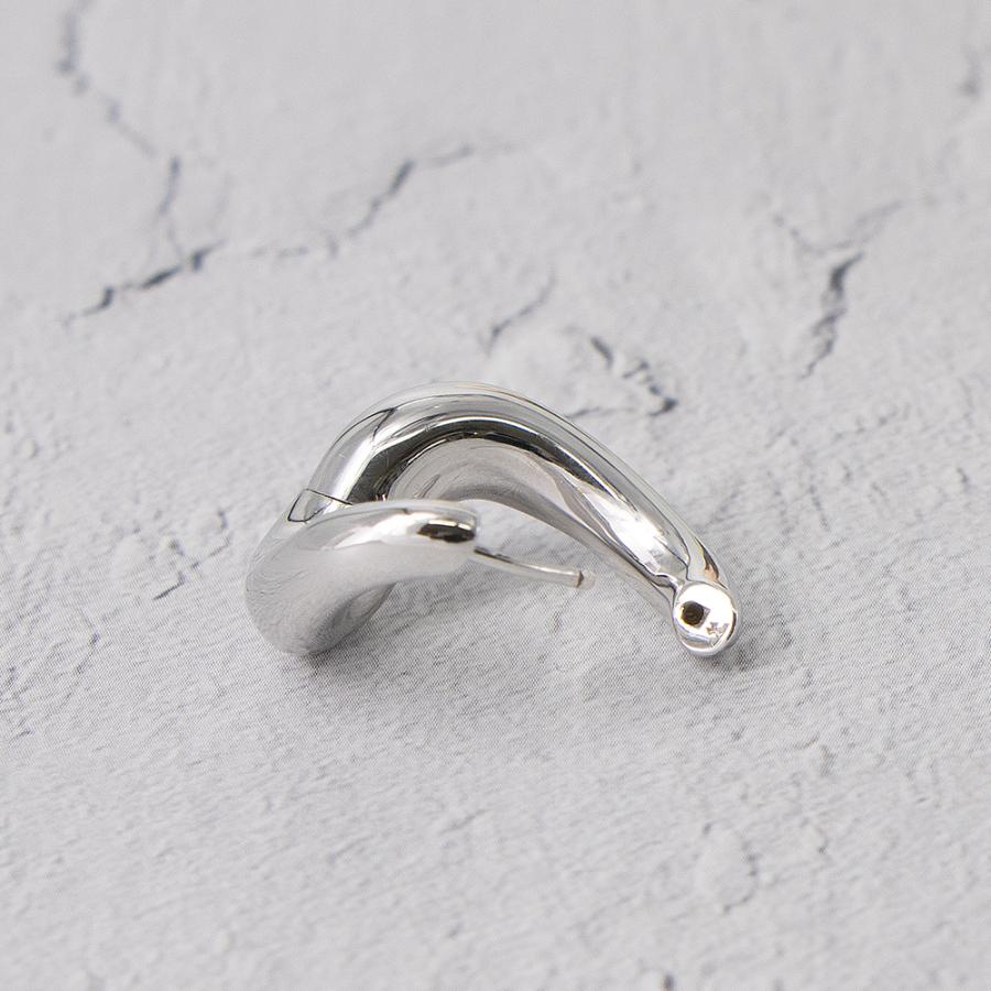 TOM WOOD（トムウッド） ピアス シルバー ツイストフープ Twist Hoops