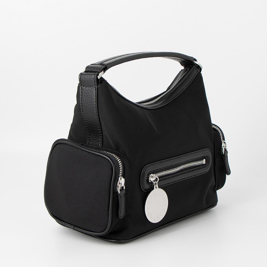 最終値下げ　希少　ステラマッカートニー　ブラック ベロア ショルダーバッグ Stella McCartney（ステラ・マッカートニー） 【2%OFFクーポン有り