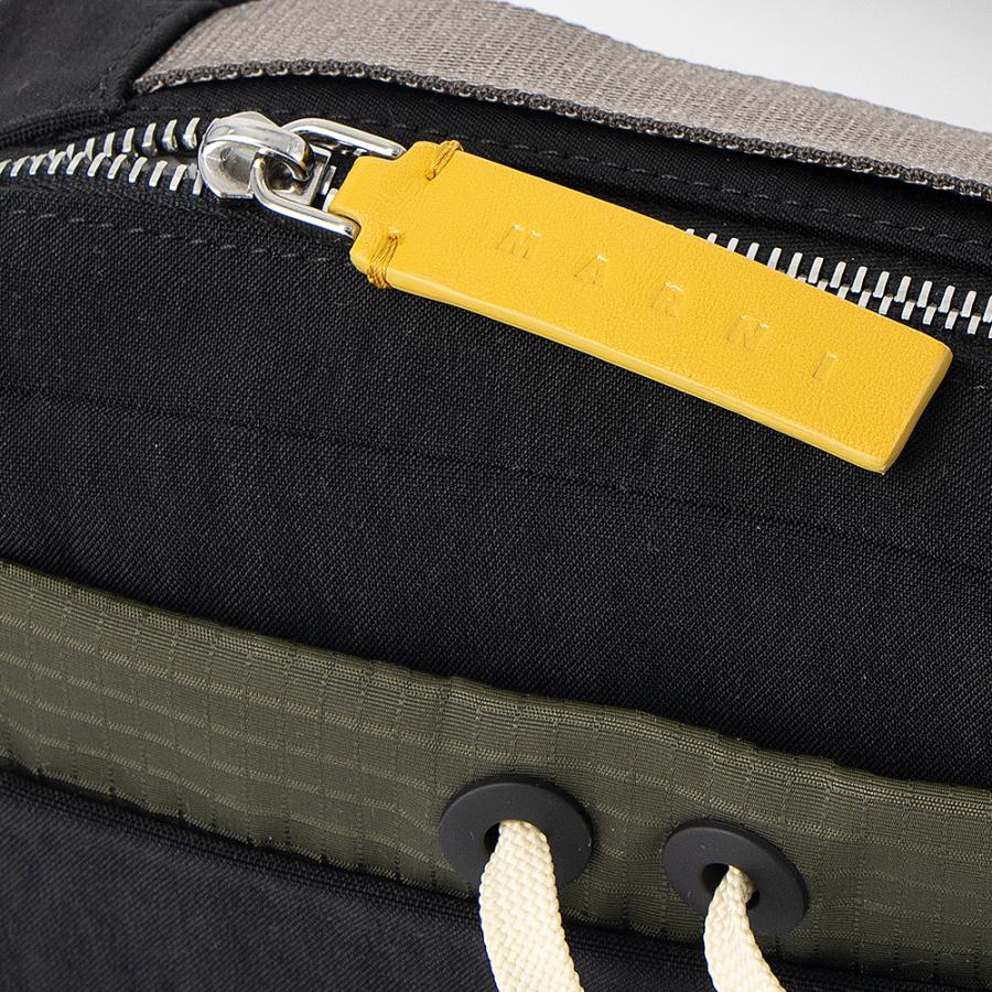 マルニ MARNI ショルダーバッグ テクニカルファブリック カメラバッグ SBMQ0124U0 P8942 00N99 BLACKの画像