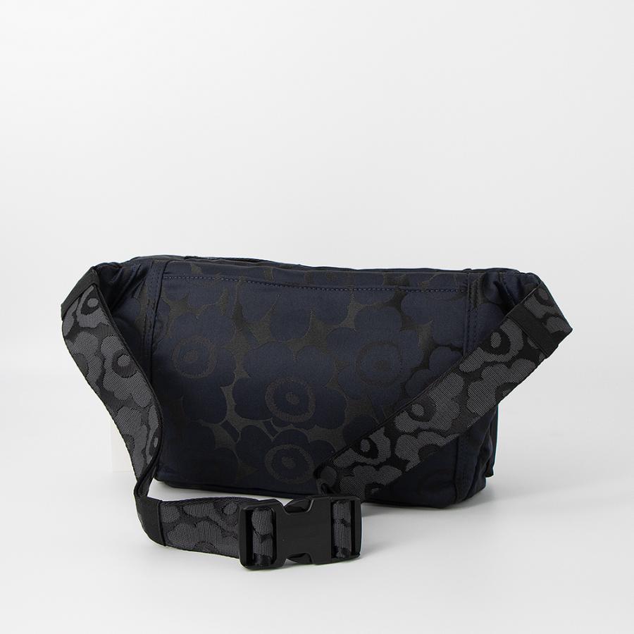 マリメッコ ピエニウニッコ Salli ショルダーバッグ ブラック/ブラック マリメッコ marimekko Pieni Unikko Salli Shoulder Bag （Black/Black