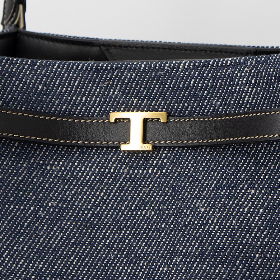 TOD'S（トッズ） トートバッグ(2WAY仕様) デニムトートバッグ ブルー