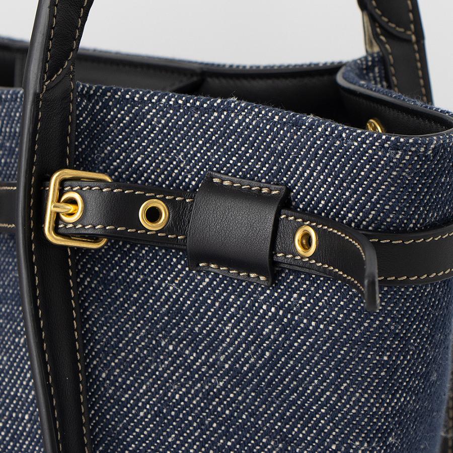 TOD'S（トッズ） トートバッグ(2WAY仕様) デニムトートバッグ ブルー