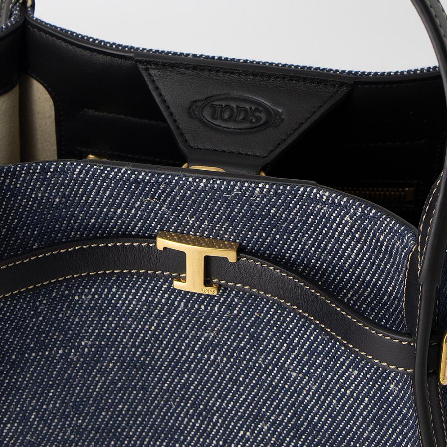 TOD'S（トッズ） トートバッグ(2WAY仕様) デニムトートバッグ ブルー