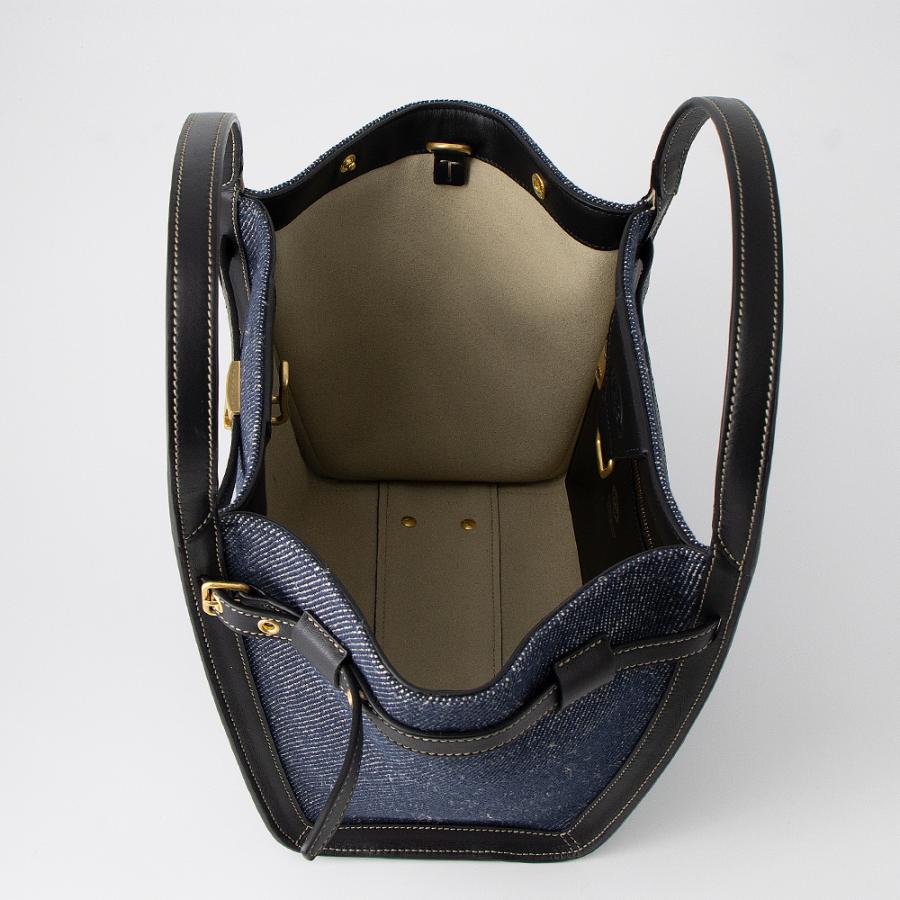TOD'S（トッズ） トートバッグ(2WAY仕様) デニムトートバッグ ブルー