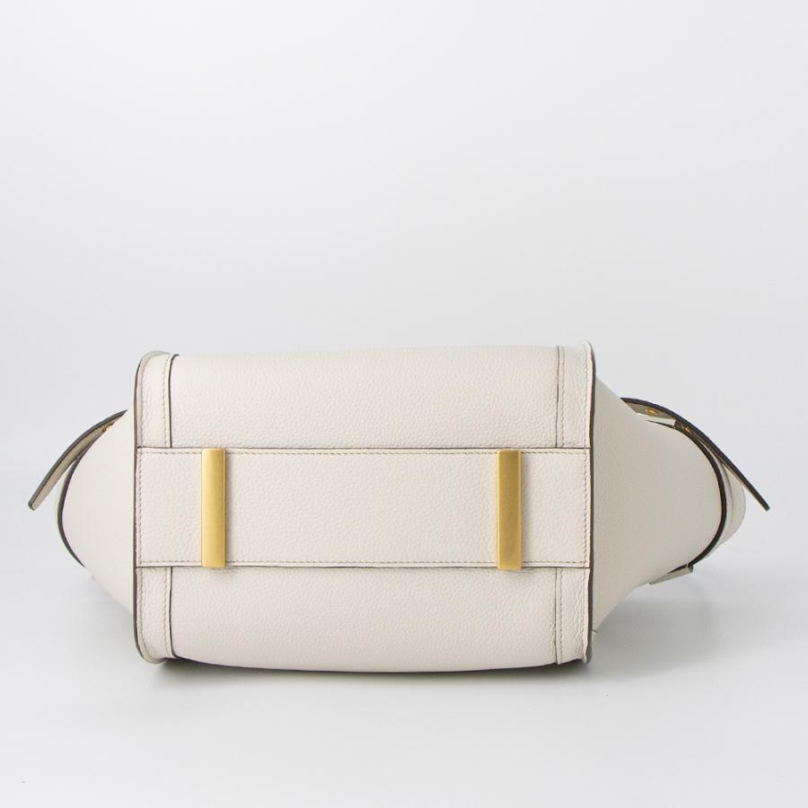 TOD'S 2way ハンドバッグ パイソンホワイト TOD'S（トッズ） トートバッグ(2WAY仕様) トートバッグ ショッピング