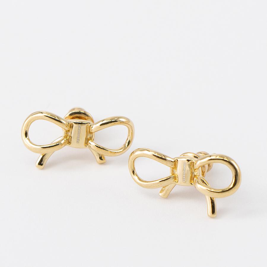 FERRAGAMO（フェラガモ） ピアス リボンモチーフ ORECCHINI CON FIOCCO