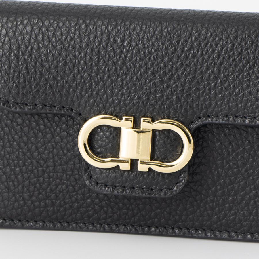 FERRAGAMO（フェラガモ） キーリング付きカードケース 名刺入れ ミニ