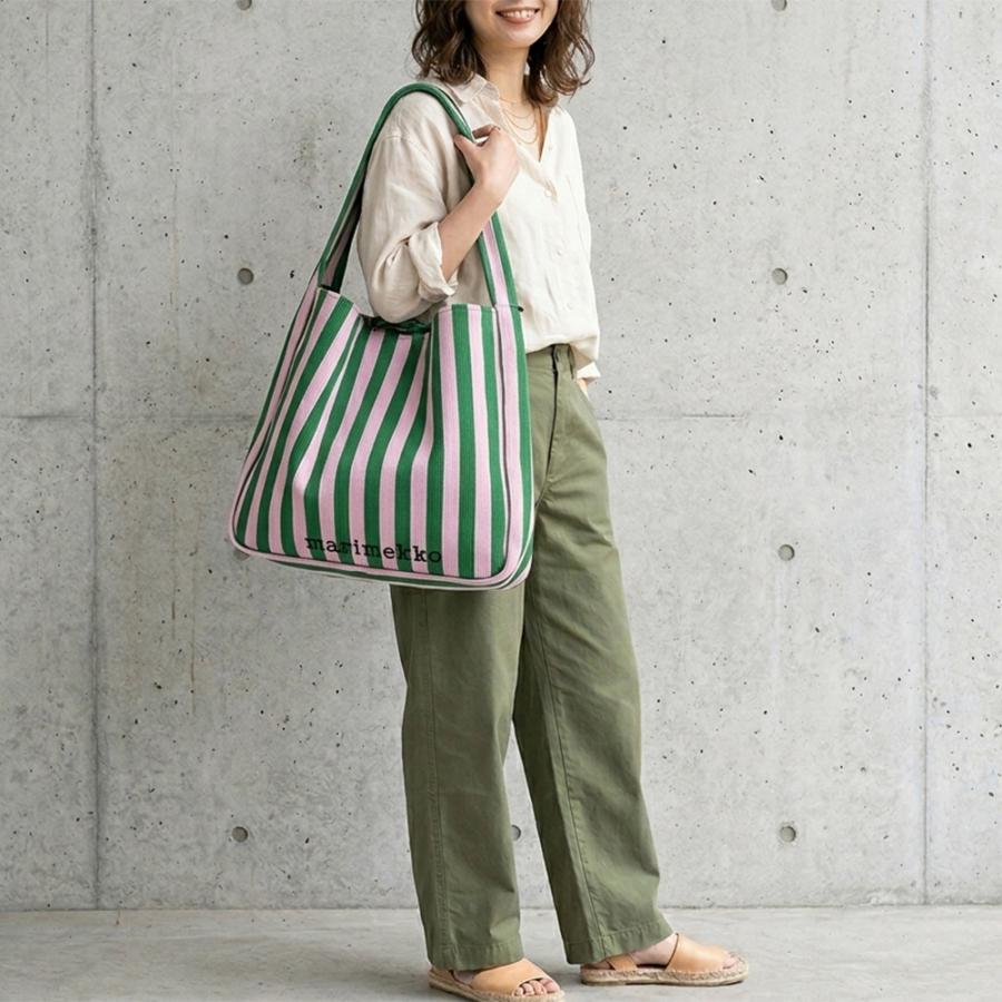 marimekko（マリメッコ） ショルダーバッグ Knitted Bag Large