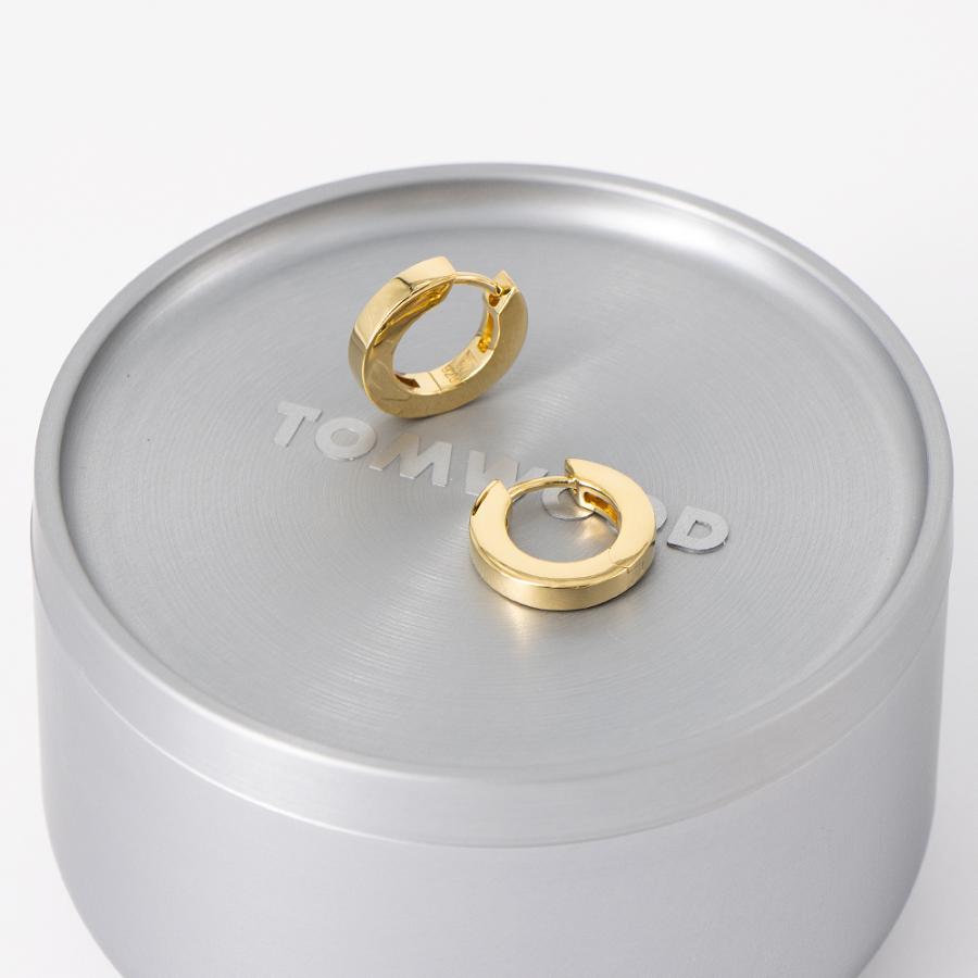 TOM WOOD（トムウッド） ピアス ゴールド ベックフープス Beck Hoops