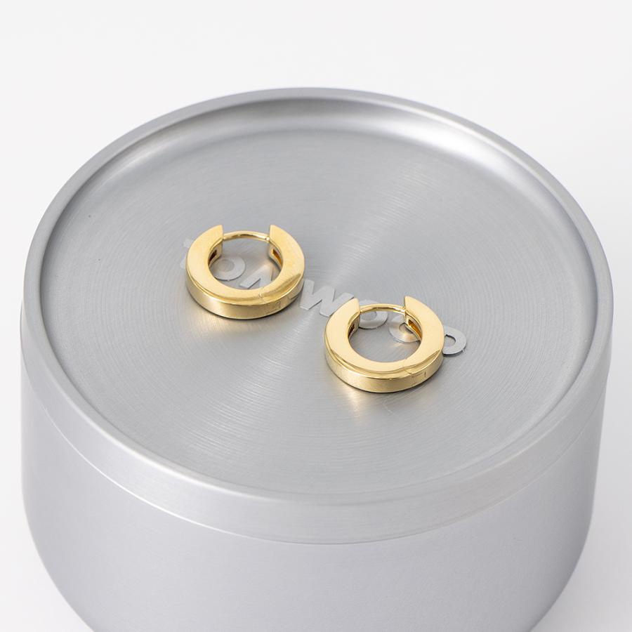 トムウッド TOM WOOD ピアス ゴールド ベックフープス Beck Hoops Gold 101596 925 18Kの画像