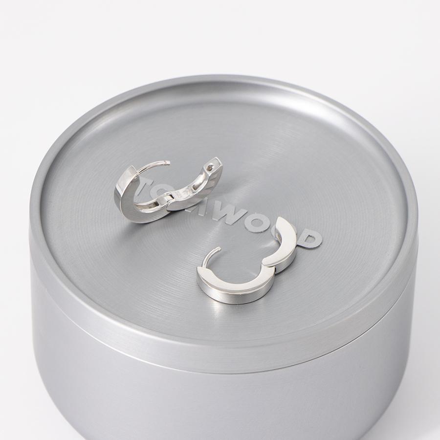 TOM WOOD（トムウッド） ピアス シルバー ベックフープス Beck Hoops