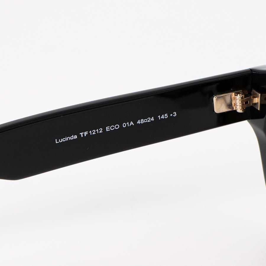 【10%OFFクーポン有り】トムフォード TOM FORD サングラス アイウェア スクエア FT1212 01A TF1212 01A LUCINDAの画像