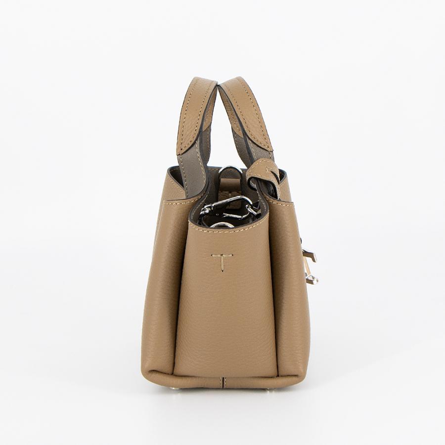 TOD'S（トッズ） トートバッグ(2WAY仕様) マイクロ Tタイムレス T