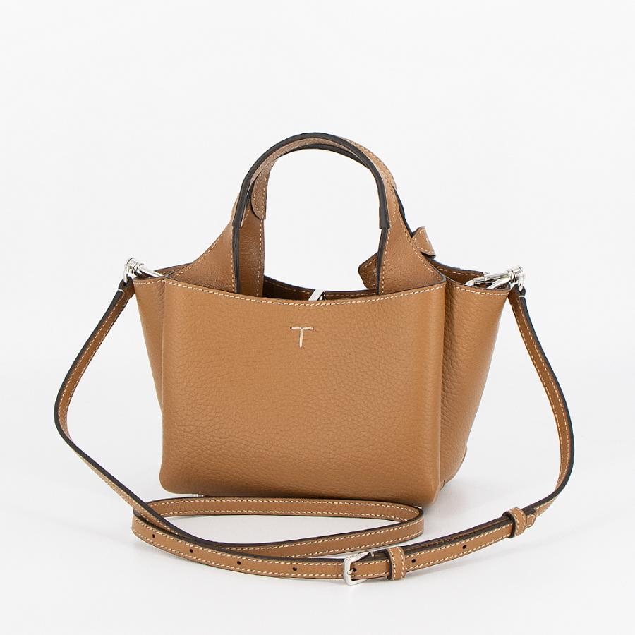 TOD'S（トッズ） トートバッグ(2WAY仕様) マイクロ Tタイムレス T