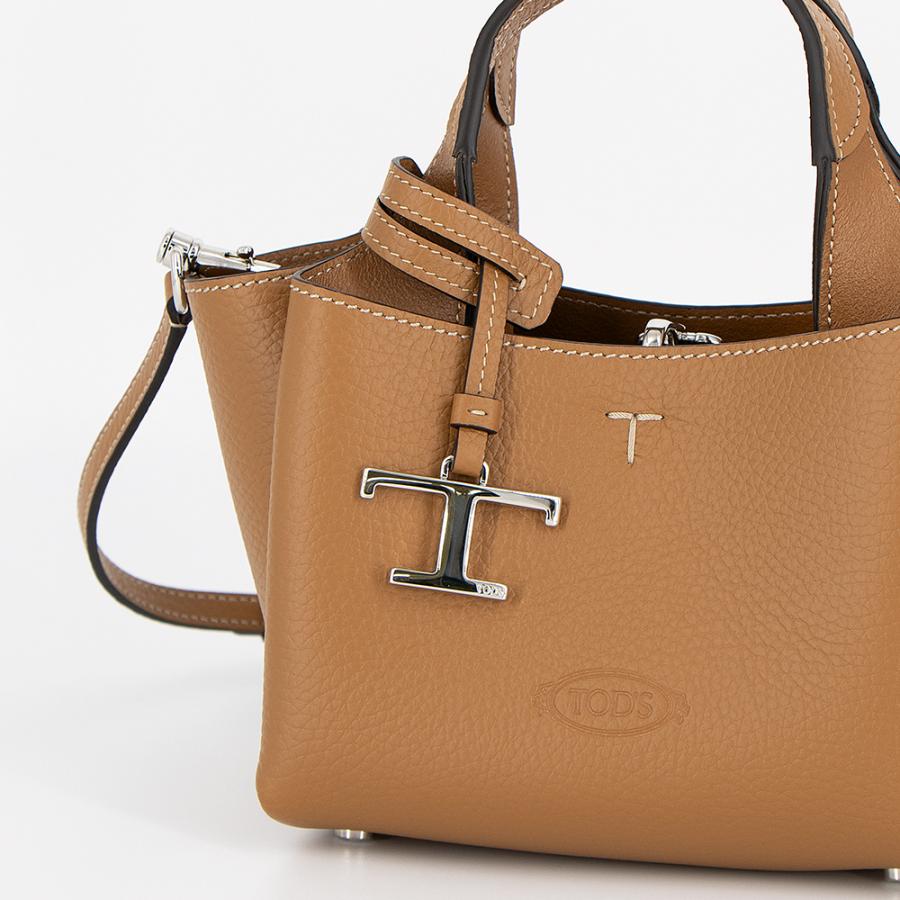 TOD'S（トッズ） トートバッグ(2WAY仕様) マイクロ Tタイムレス T