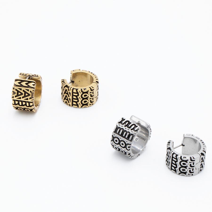 MARC JACOBS マークジェイコブス ピアス THE MONOGRAM ENGRAVED MARC JACOBS マークジェイコブス ピアス THE MONOGRAM ENGRAVED