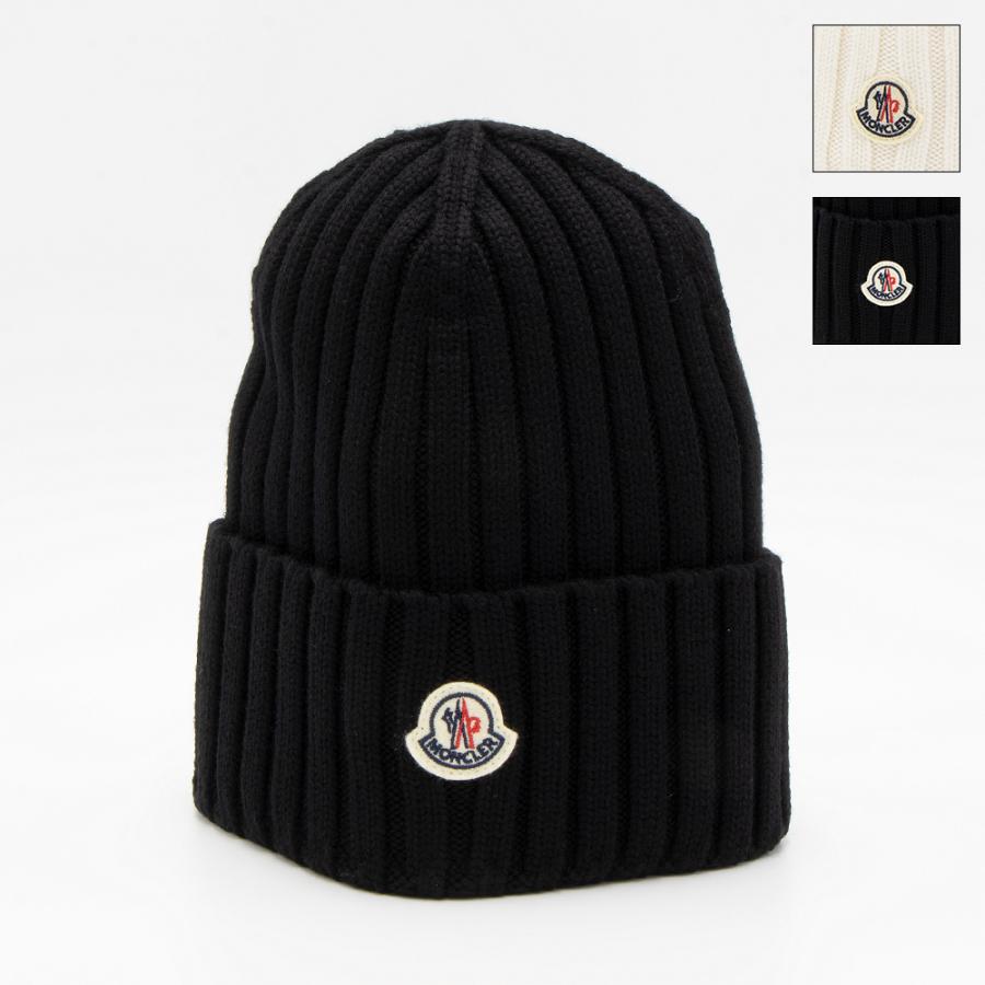 MONCLER（モンクレール） ニットキャップ リブ編み 3B000 36 A9327