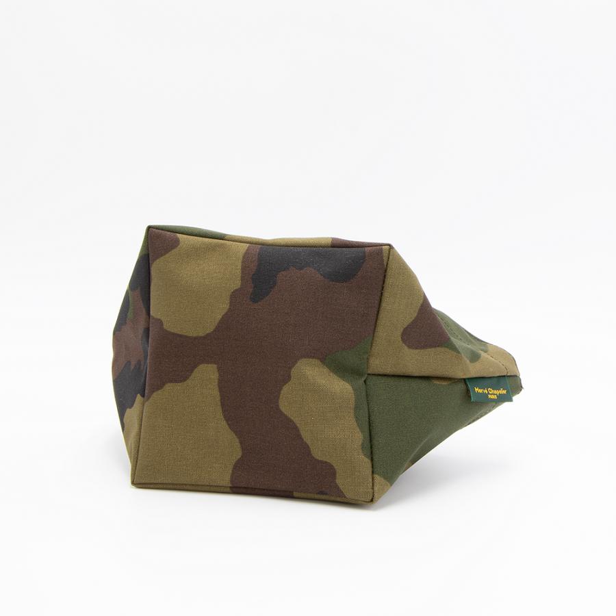 Herve Chapelier（エルベシャプリエ） トートバッグ カモフラージュ