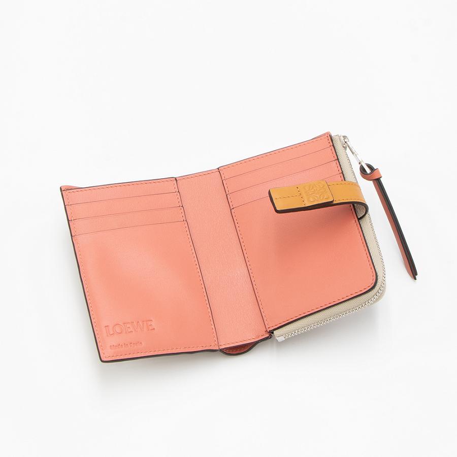 【2024年春夏新作】ロエベ LOEWE 2つ折り財布 SLIM ZIP BIFOLD WALLET スリムジップバイフォールドウォレット C660P30X02｜grande-tokyo｜04