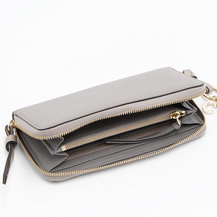 新春初売りP10倍】クロエ CHLOE ラウンドファスナー長財布 