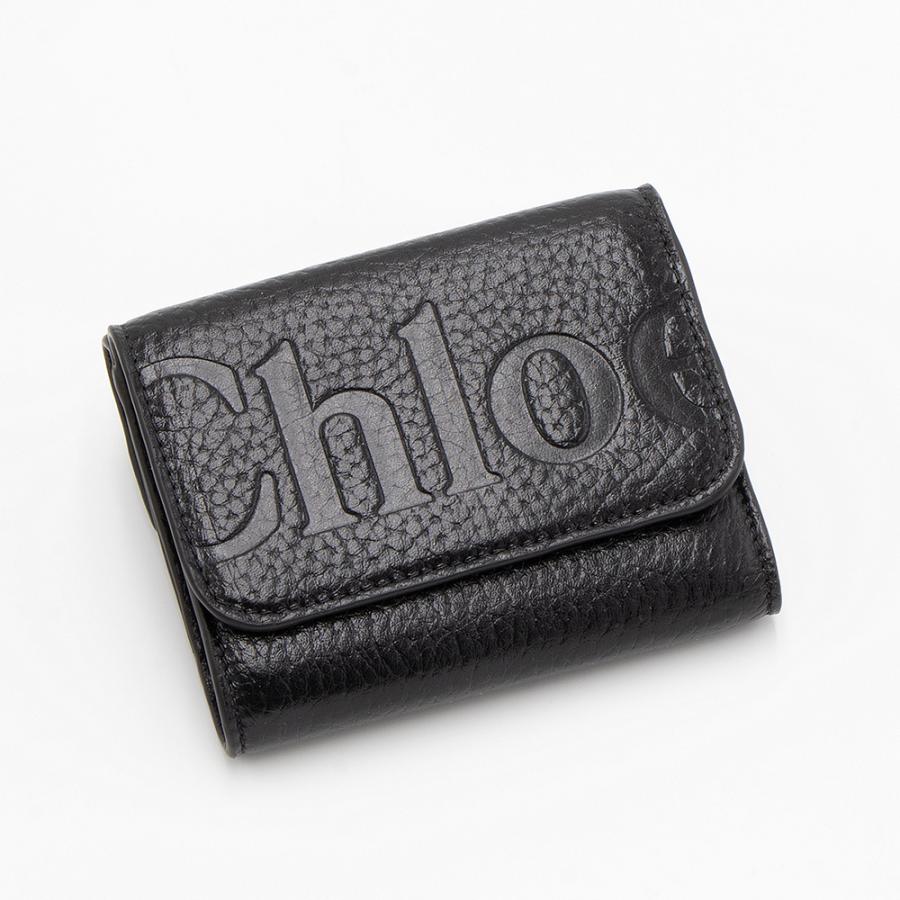 ☆新品未使用☆Chloe☆クロエ☆長財布☆本革 クロエ Chloe Chloe 二つ折り財布 ALPHABET CHC22WP765F57