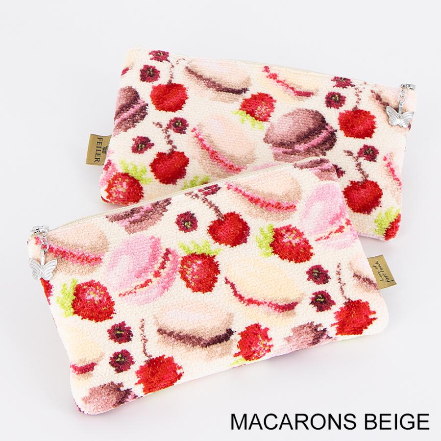 feiler（フェイラー） フラットポーチ M10 Toiletry bag small 20x12cm