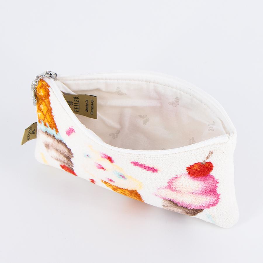 【新品タグ付き】FEILER フェイラー パーティー ドギー フラット ポーチ feiler（フェイラー） フラットポーチ M10 Toiletry bag small 20x12